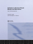 Copertina  Initiation in Ancient Greek Rituals and Narratives : New critical perspectives