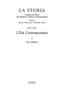 Copertina  Vol 7. : L'*Eta contemporanea. 2. : La cultura