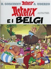 Copertina  Asterix e i Belgi