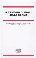 Copertina  Il trattato di Manu sulla norma (Manavadharmasastra)