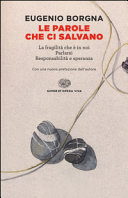 Copertina  Le parole che ci salvano