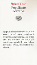 Copertina  Populismo sovrano