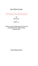 Copertina  Vol. 3 /II : *Libri 20-27 : Botanica : 2