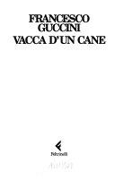 Copertina  Vacca d'un cane