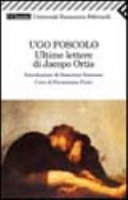 Copertina  Ultime lettere di Jacopo Ortis