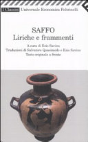 Copertina  Liriche e frammenti