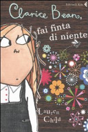 Copertina  Clarice Bean, fai finta di niente