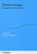 Copertina  Domi forisque : omaggio a Giovanni Brizzi