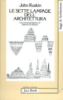 Copertina  Le sette lampade dell'architettura