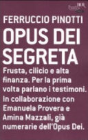 Copertina  Opus Dei segreta