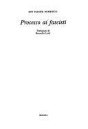 Copertina  Processo ai fascisti