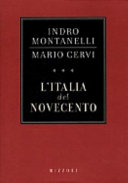 Copertina  L'Italia del Novecento
