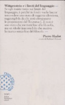 Copertina  Wittgenstein e i limiti del linguaggio