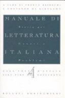 Copertina  4 : *Dall'Unita' d'Italia alla fine del Novecento