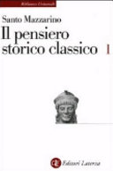 Copertina  1 : Il *pensiero storico classico