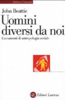 Copertina  Uomini diversi da noi : lineamenti di antropologia sociale