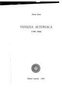 Copertina  Venezia austriaca, 1798-1866