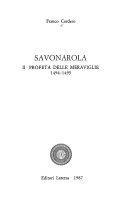 Copertina  2. : *Profeta delle meraviglie, 1494-1495