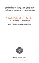 Copertina  2 : L'*eta' contemporanea