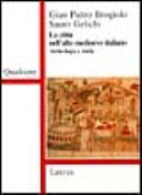 Copertina  La citta' nell'alto medioevo italiano : archeologia e storia