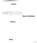 Copertina  Gabetti e Isola : opere di architettura