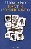Copertina  Kant e l'ornitorinco