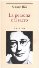 Copertina  La persona e il sacro