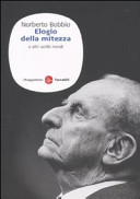 Copertina  Elogio della mitezza e altri scritti morali