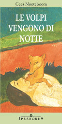 Copertina  Le volpi vengono di notte