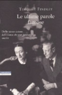 Copertina  Le ultime parole famose