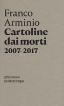 Copertina  Cartoline dai morti : 2007-2017