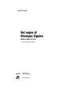 Copertina  Nel segno di Giuseppe Zigaina : opere su carta 2000-2005
