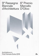 Copertina  9. Rassegna biennale d'architettura: Premio Marcello D'Olivo