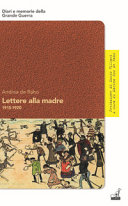 Copertina  Lettere alla madre : 1915-1920