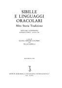 Copertina  Sibille e linguaggi oracolari: mito, storia, tradizione : atti del Convegno : Macerata, Norcia, settembre 1994