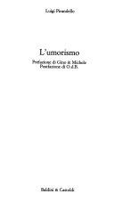 Copertina  L'umorismo