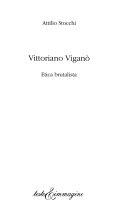Copertina  Vittoriano Vigano' : etica brutalista
