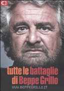 Copertina  Tutte le battaglie di Beppe Grillo : www.beppegrillo.it