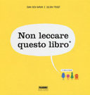 Copertina  Non leccare questo libro